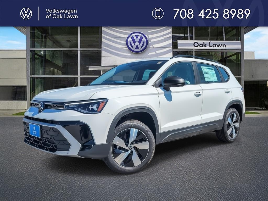 new 2025 Volkswagen Taos car, priced at $26,800