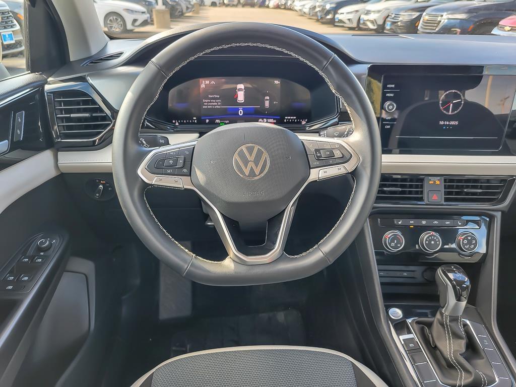 used 2025 Volkswagen Taos car, priced at $24,398