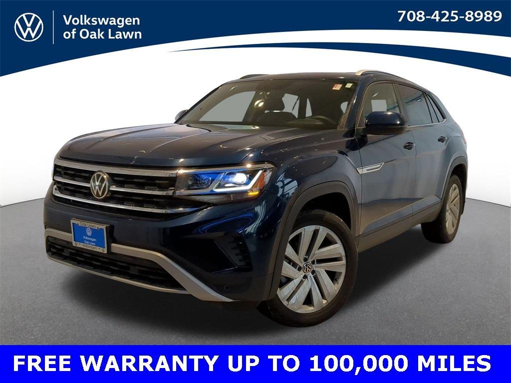 used 2022 Volkswagen Atlas Cross Sport car, priced at $27,792