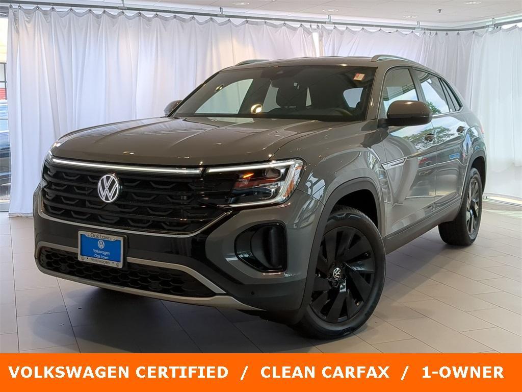 used 2025 Volkswagen Atlas Cross Sport car, priced at $39,991