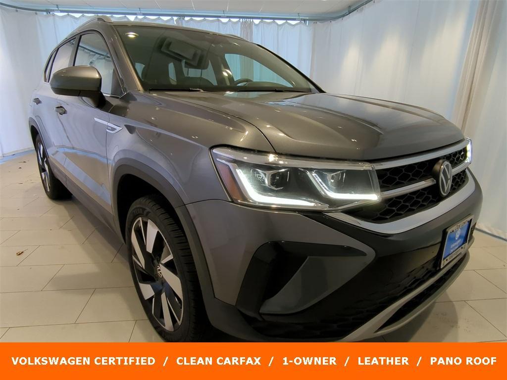 used 2024 Volkswagen Taos car, priced at $29,491