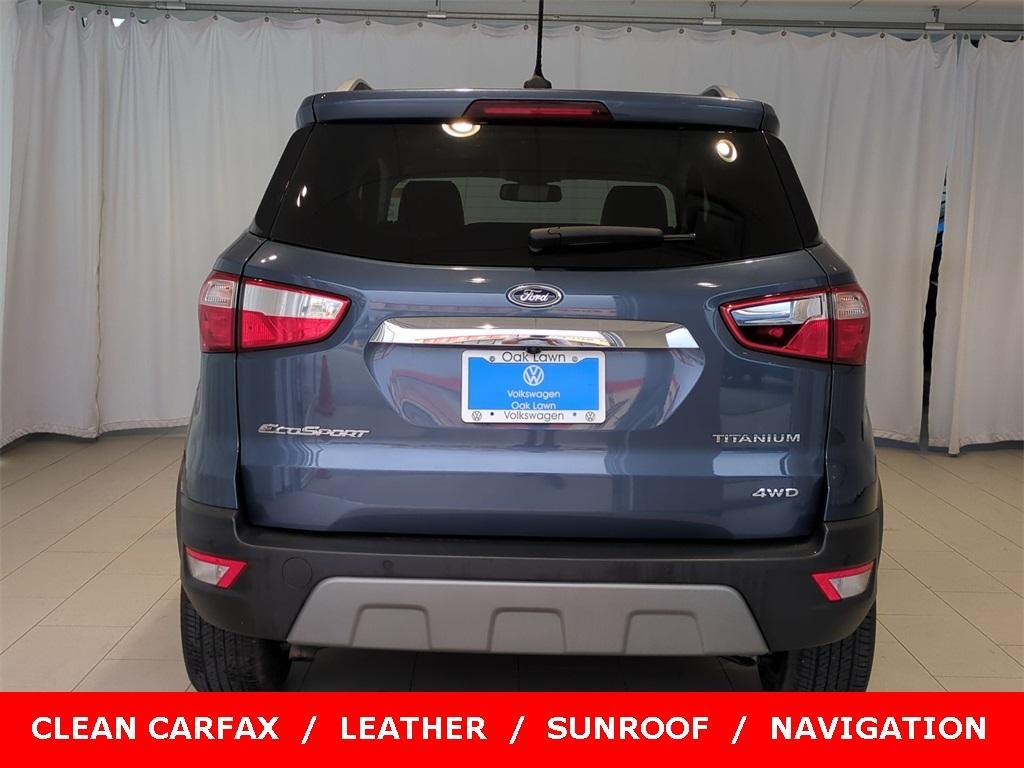 used 2022 Ford EcoSport car, priced at $20,291