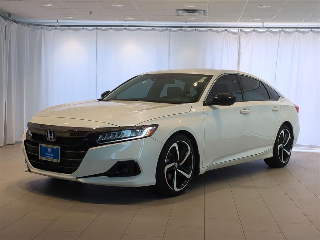 used 2021 Honda Accord car, priced at $21,810