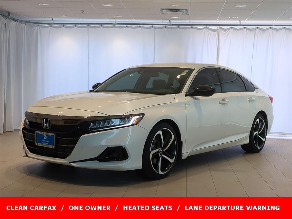 used 2021 Honda Accord car, priced at $21,810