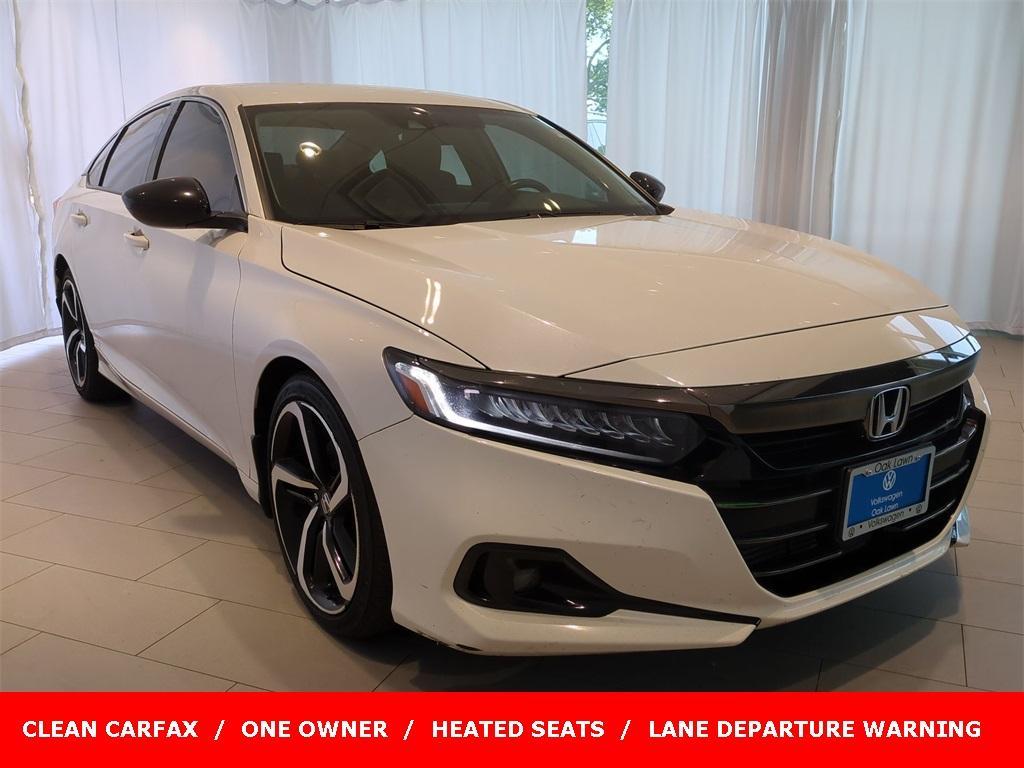 used 2021 Honda Accord car, priced at $21,810