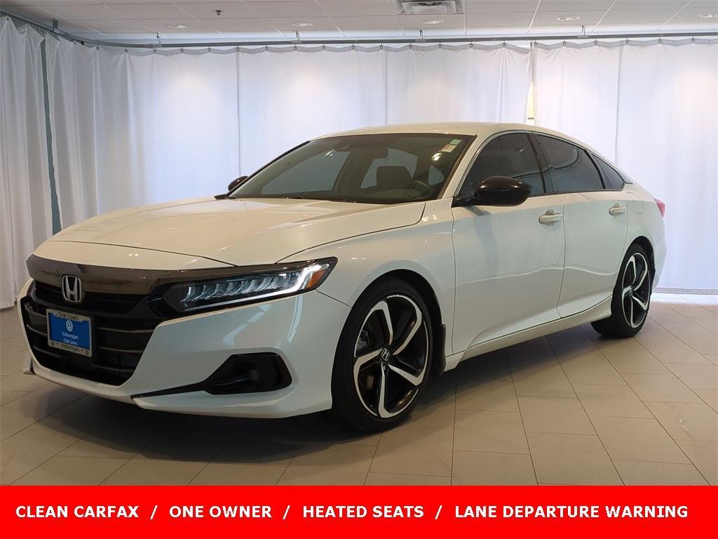 used 2021 Honda Accord car, priced at $21,810