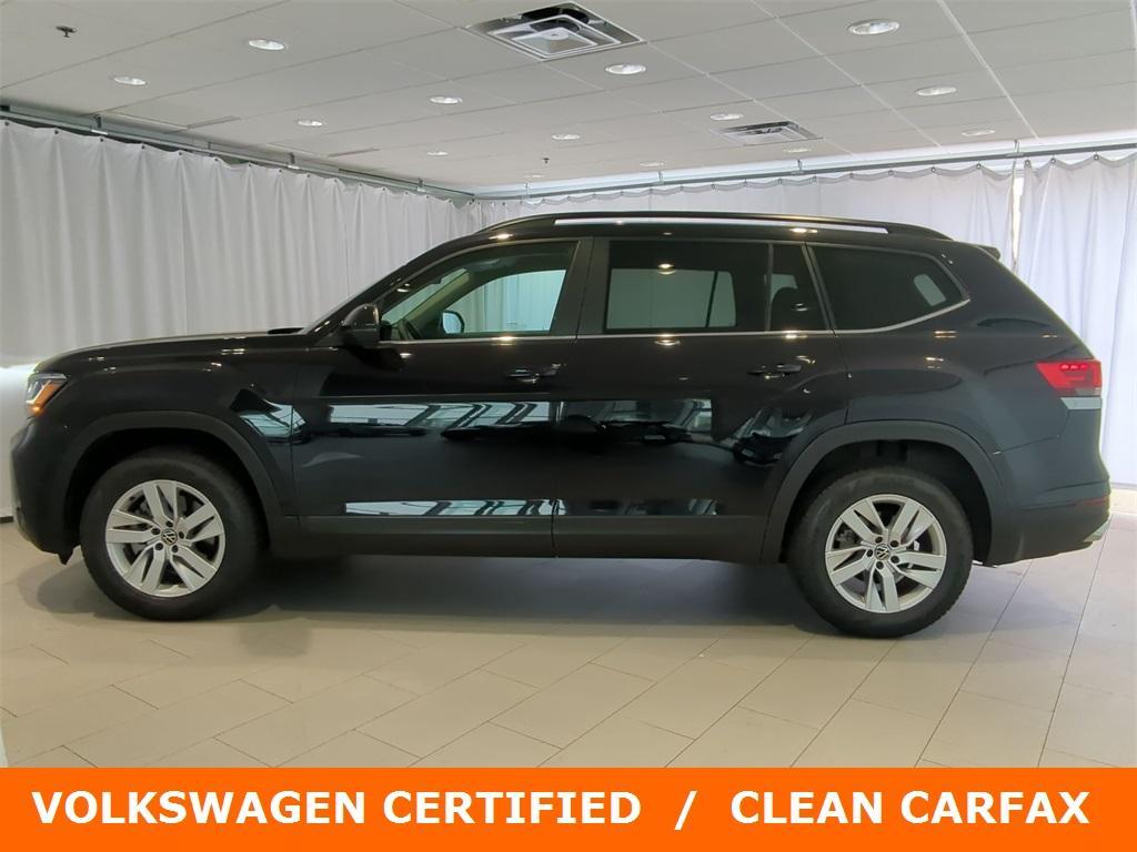 used 2021 Volkswagen Atlas car, priced at $23,491