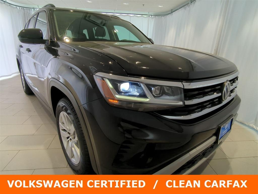 used 2021 Volkswagen Atlas car, priced at $23,491