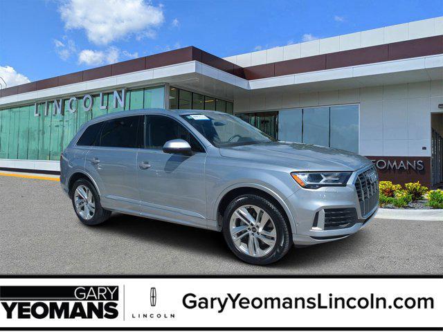 used 2021 Audi Q7 car, priced at $29,590