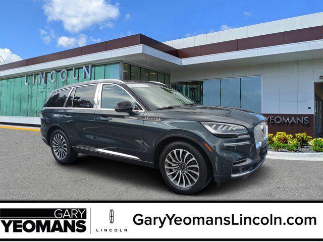 used 2022 Lincoln Aviator car, priced at $45,999