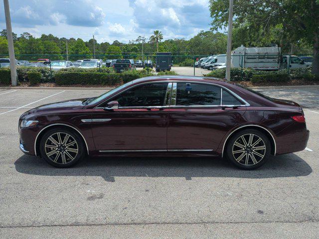 used 2017 Lincoln Continental car, priced at $26,988