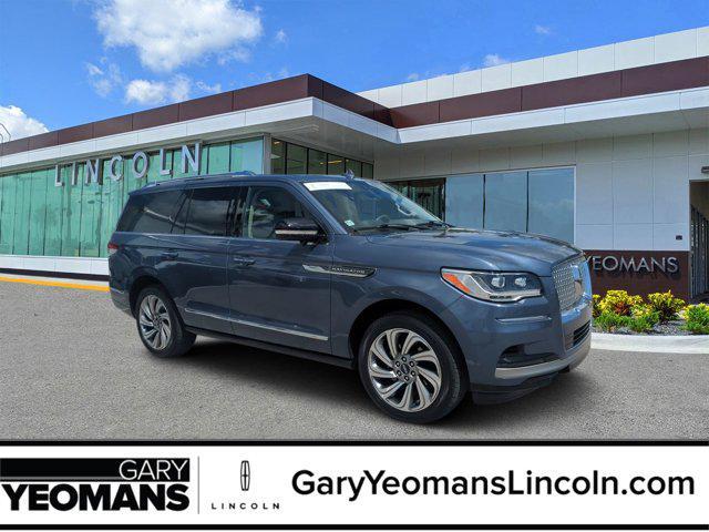 used 2023 Lincoln Navigator car, priced at $65,362