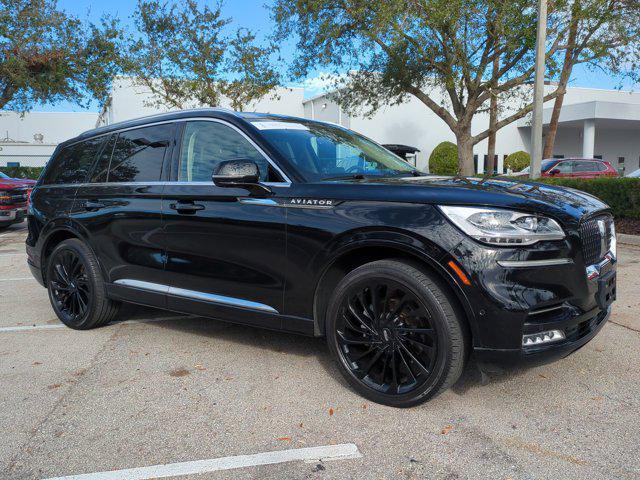 used 2021 Lincoln Aviator car, priced at $46,995