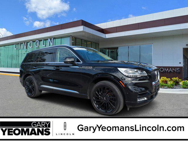 used 2021 Lincoln Aviator car, priced at $46,995