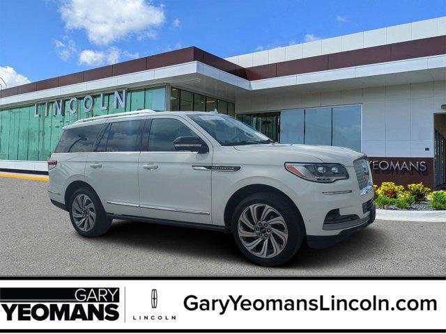 used 2023 Lincoln Navigator car, priced at $58,311