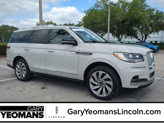 used 2022 Lincoln Navigator car, priced at $54,806