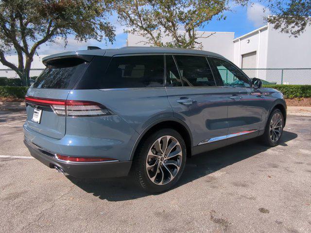 new 2025 Lincoln Aviator car, priced at $78,600