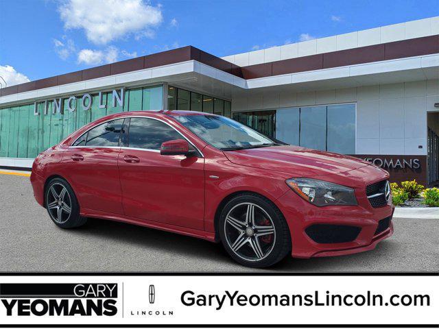 used 2015 Mercedes-Benz CLA-Class car, priced at $16,931
