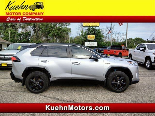 used 2021 Toyota RAV4 Hybrid car, priced at $27,950