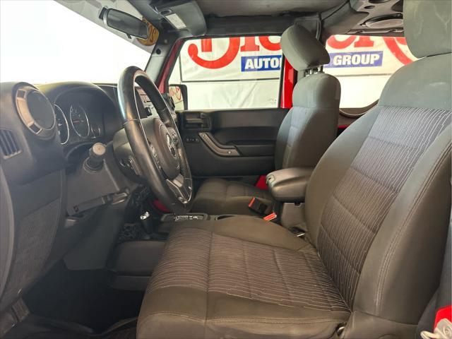 used 2012 Jeep Wrangler car, priced at $11,000