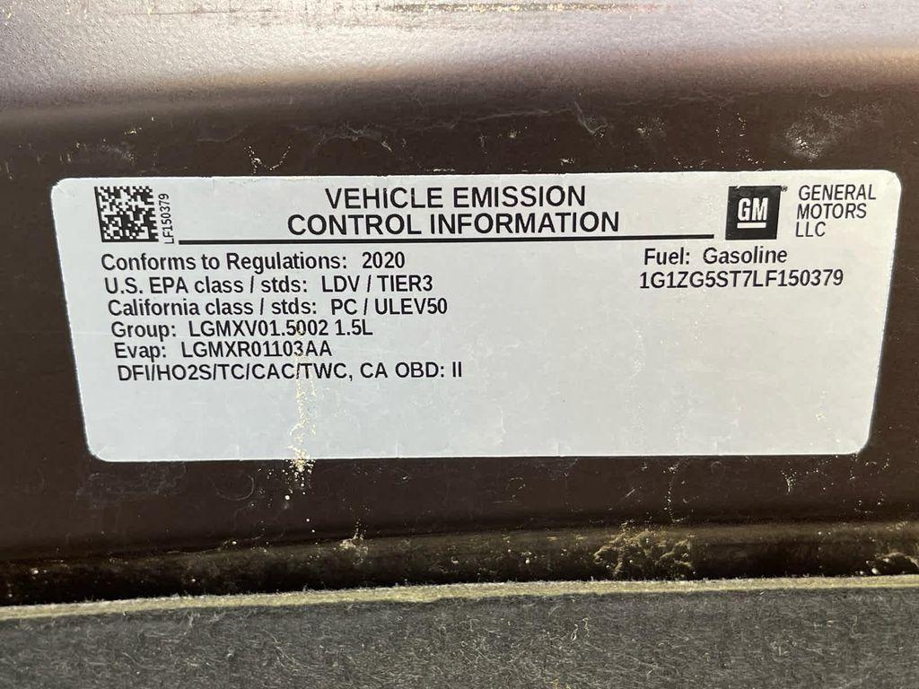 used 2020 Chevrolet Malibu car, priced at $12,495