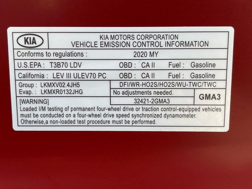 used 2020 Kia Sorento car, priced at $20,980