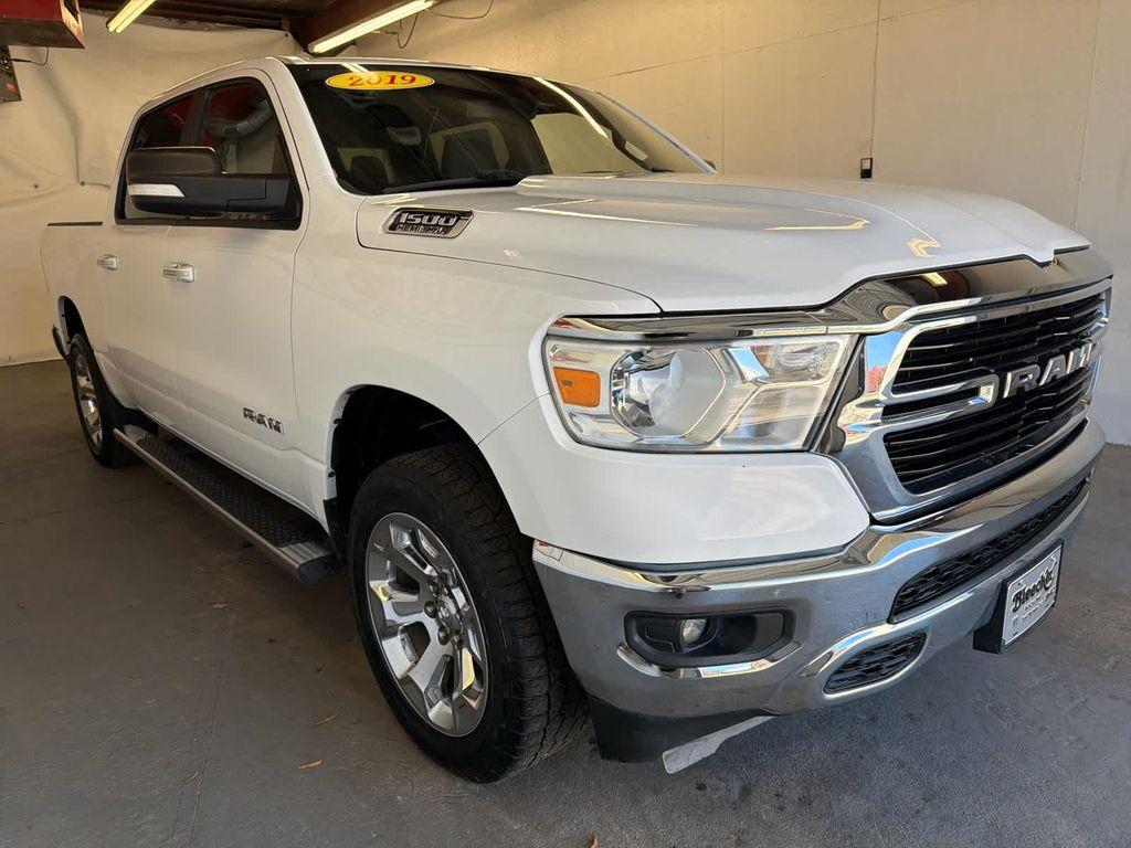 used 2019 Ram 1500 car, priced at $19,500