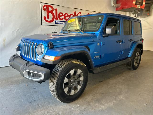 used 2021 Jeep Wrangler Unlimited car, priced at $31,900
