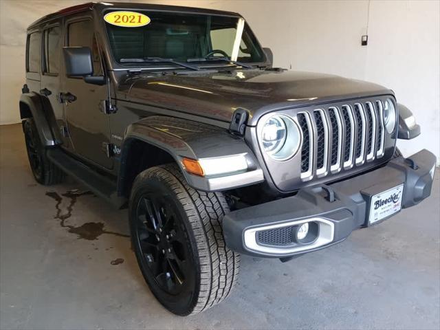 used 2021 Jeep Wrangler Unlimited car, priced at $33,988