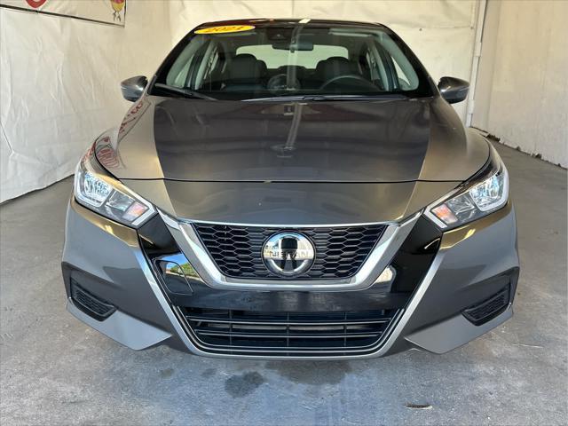 used 2021 Nissan Versa car, priced at $16,400