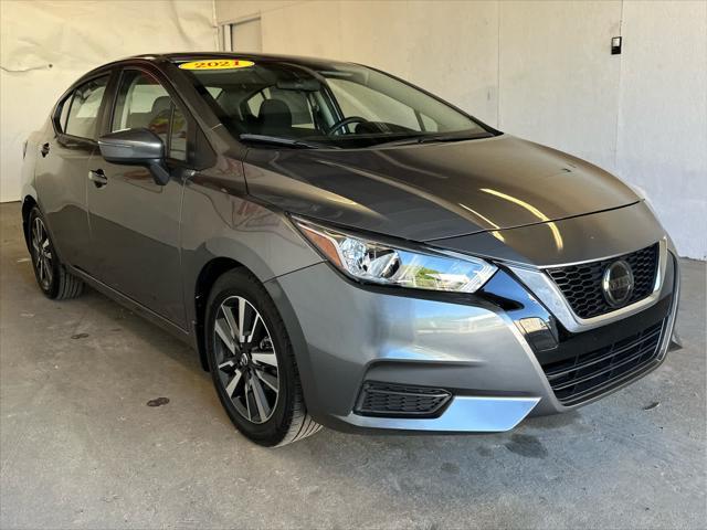 used 2021 Nissan Versa car, priced at $16,400