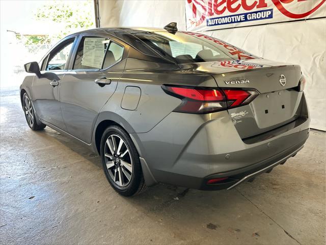 used 2021 Nissan Versa car, priced at $16,400