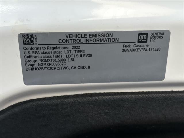 used 2022 Chevrolet Equinox car, priced at $17,876