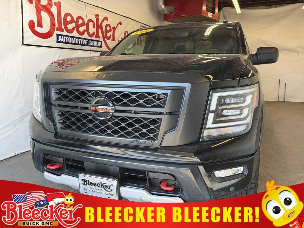 used 2021 Nissan Titan car, priced at $30,599