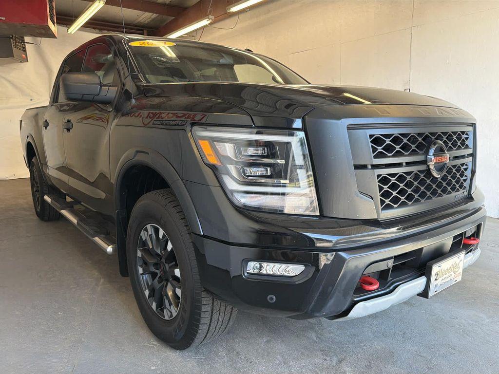 used 2021 Nissan Titan car, priced at $30,599
