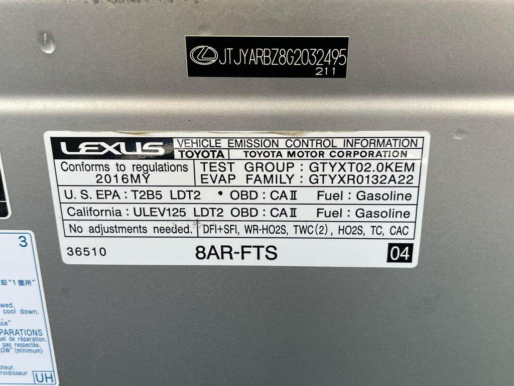 used 2016 Lexus NX 200t car, priced at $21,998