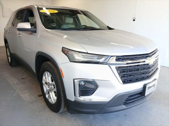 used 2022 Chevrolet Traverse car, priced at $18,988