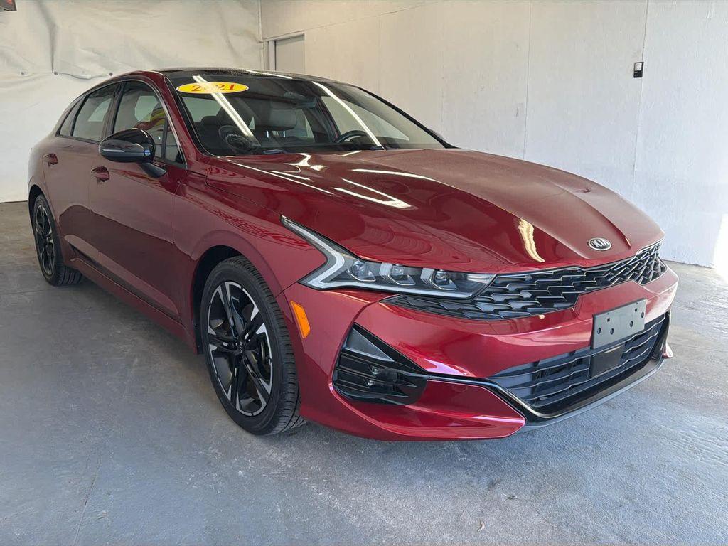 used 2021 Kia K5 car, priced at $21,690