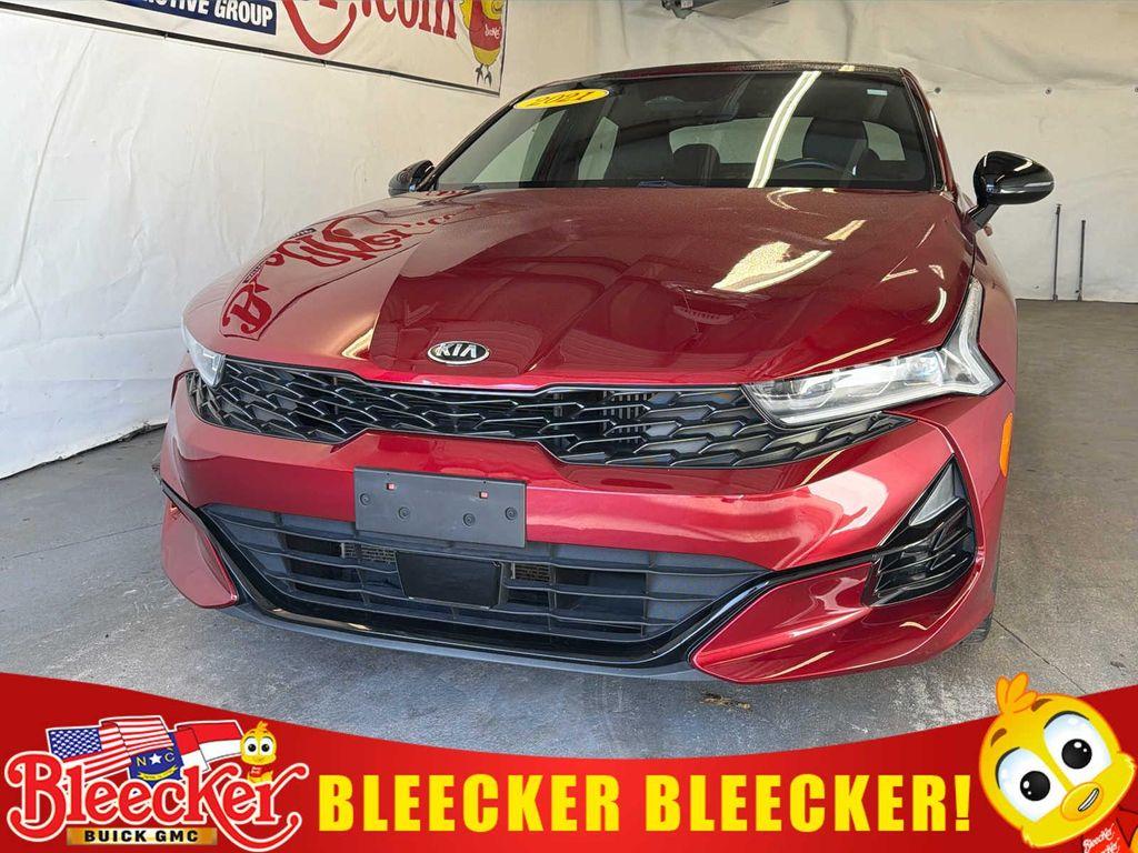 used 2021 Kia K5 car, priced at $23,487