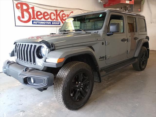 used 2021 Jeep Wrangler Unlimited car, priced at $36,143