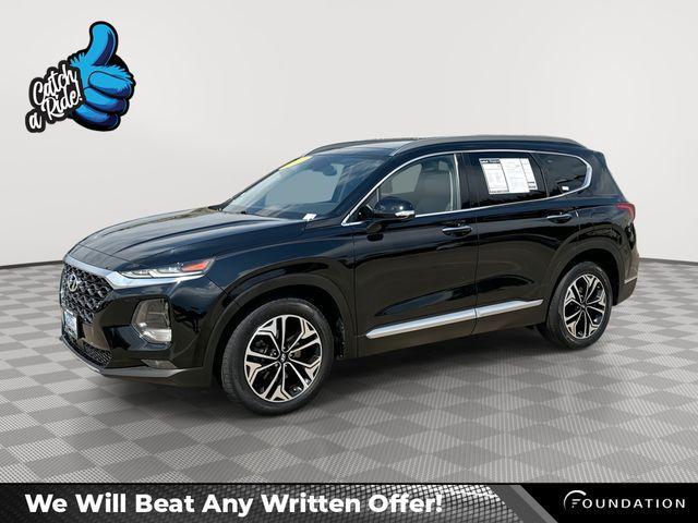 used 2020 Hyundai Santa Fe car, priced at $19,397