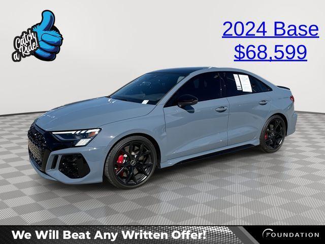 used 2024 Audi RS 3 car, priced at $68,599