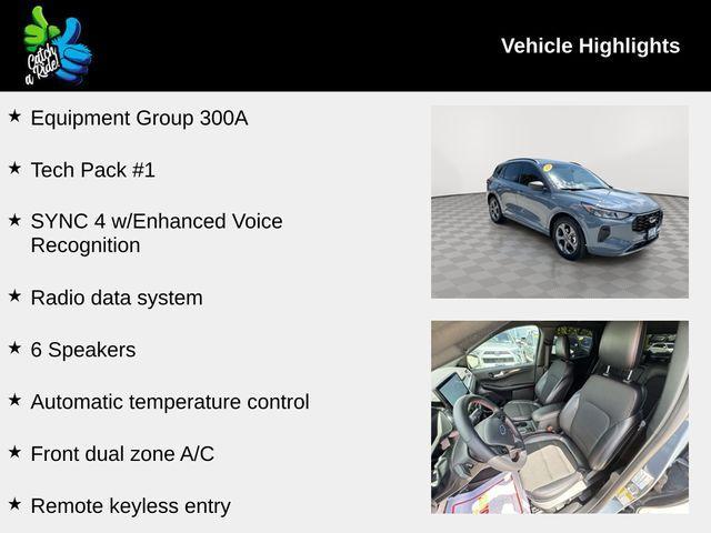 used 2024 Ford Escape car, priced at $21,797