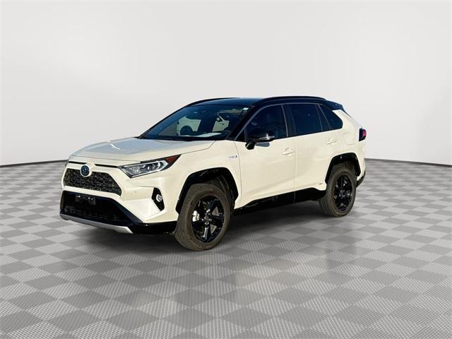 used 2021 Toyota RAV4 Hybrid car, priced at $37,698