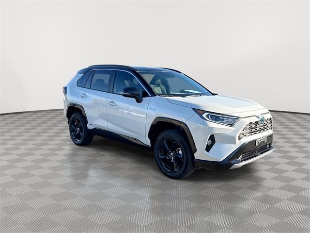 used 2021 Toyota RAV4 Hybrid car, priced at $37,698