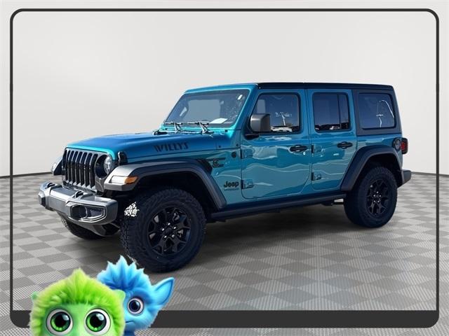 used 2020 Jeep Wrangler Unlimited car, priced at $31,198