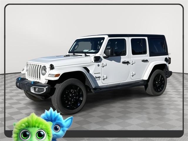 used 2022 Jeep Wrangler Unlimited 4xe car, priced at $36,798