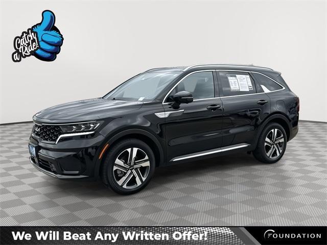 used 2023 Kia Sorento Plug-In Hybrid car, priced at $41,199
