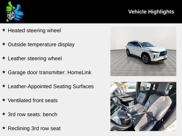 used 2023 INFINITI QX60 car, priced at $37,699