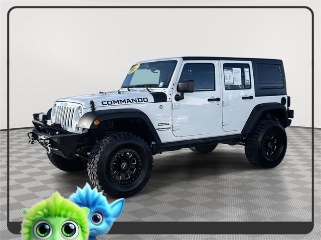 used 2017 Jeep Wrangler Unlimited car, priced at $19,798